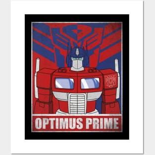 Transformers Optimus Prime! Posters and Art